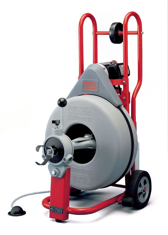 Main line sewage cleaning machine by Ridgid